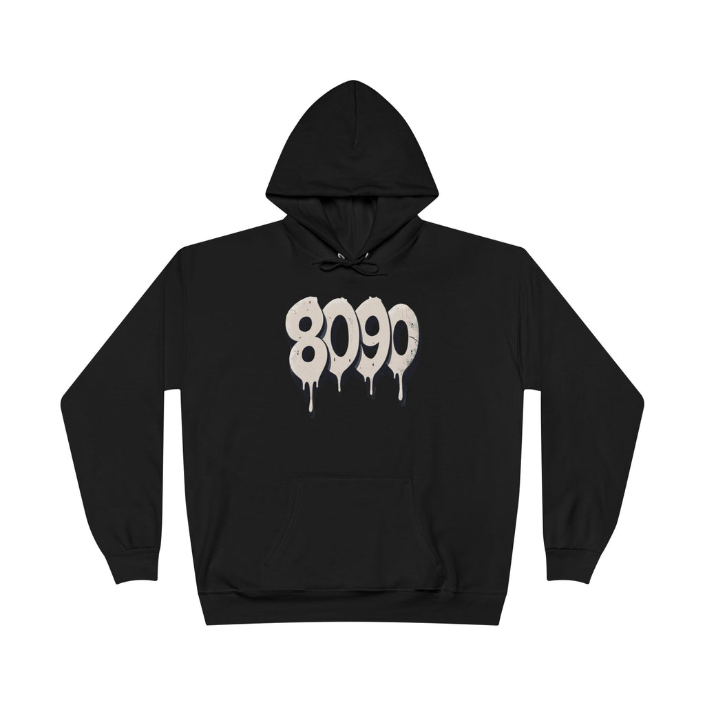 8-0-9-0 Crew Basic Hoodie | Unique Graphic Pullover Sweatshirt for Music Lovers