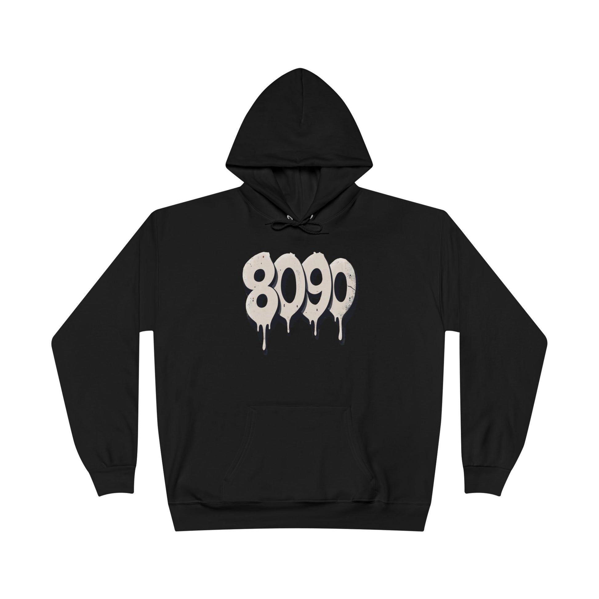 8-0-9-0 Crew Basic Hoodie | Unique Graphic Pullover Sweatshirt for Music Lovers