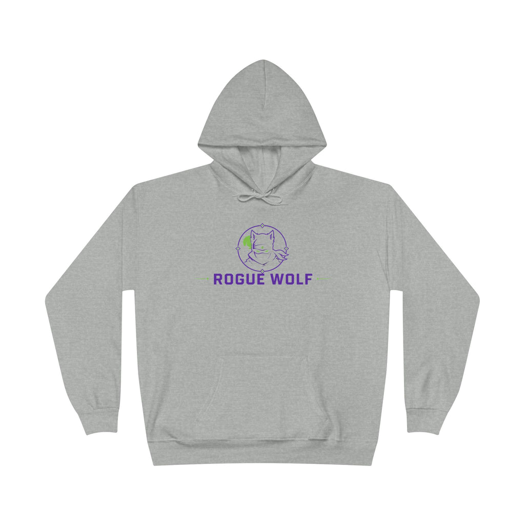 Rogue Wolf 'Lightswitch Lounge' Graphic Hoodie — Retro Neon B-Side Pullover Style 2
