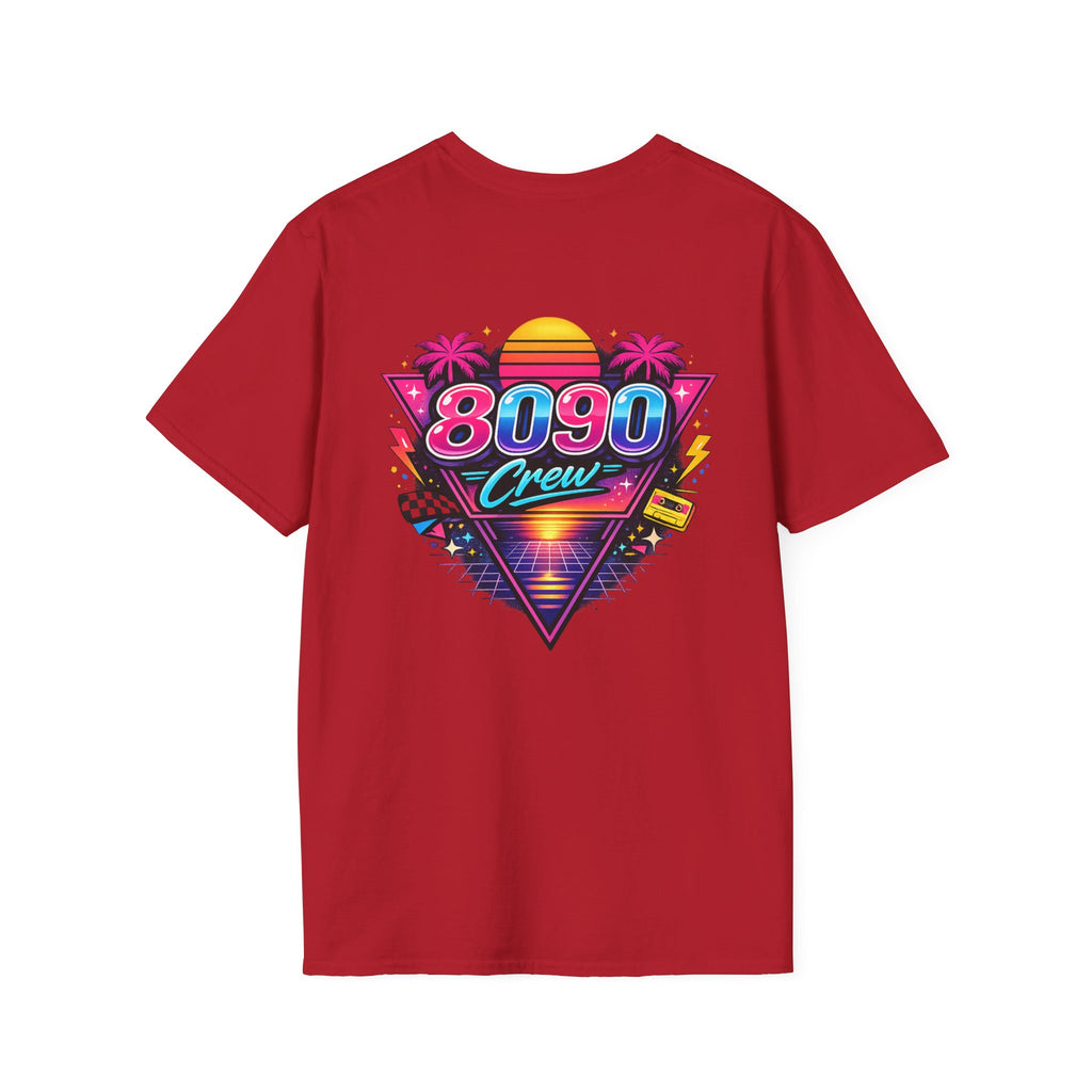 Lightswitch Lounge "8-0-9-0 Crew" T-Shirt — Kenzo Live DJ Stream Graphic Tee