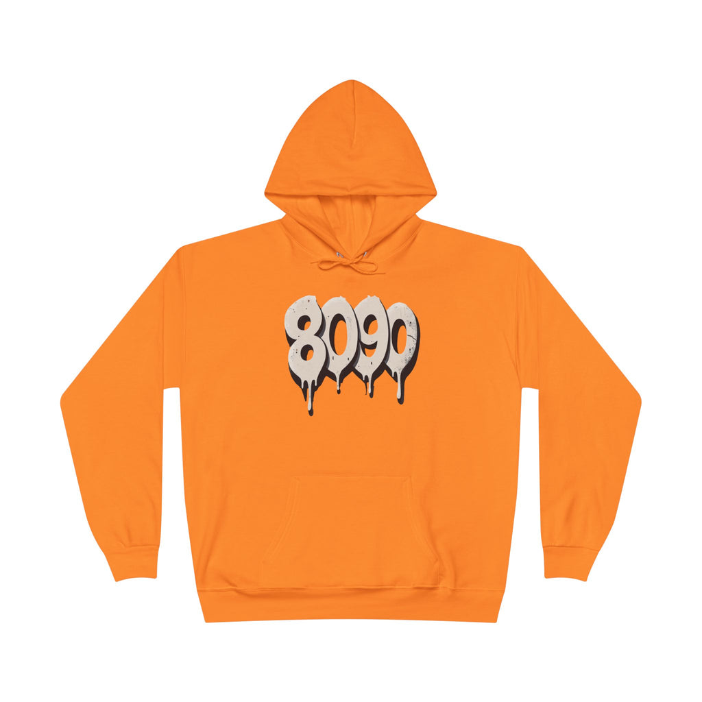 8-0-9-0 Crew Basic Hoodie | Unique Graphic Pullover Sweatshirt for Music Lovers