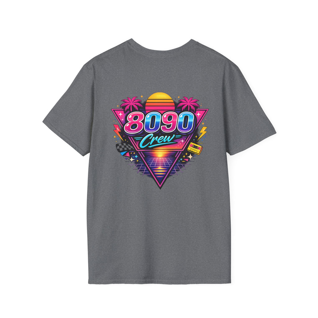 Lightswitch Lounge "8-0-9-0 Crew" T-Shirt — Kenzo Live DJ Stream Graphic Tee