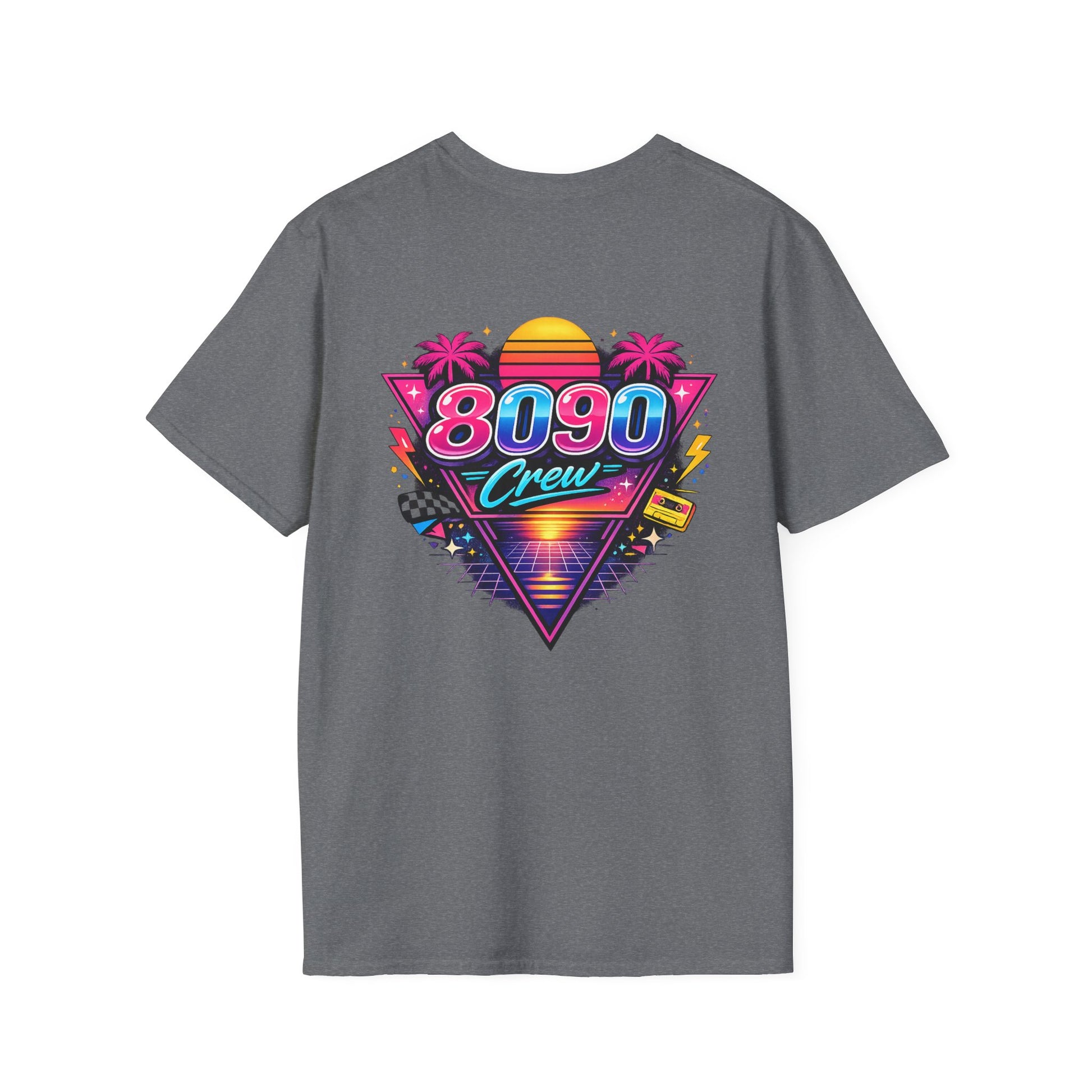 Lightswitch Lounge "8-0-9-0 Crew" T-Shirt — Kenzo Live DJ Stream Graphic Tee