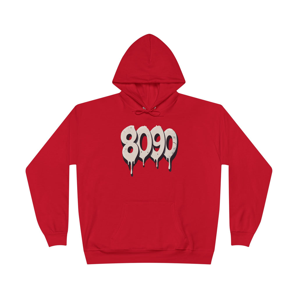 8-0-9-0 Crew Basic Hoodie | Unique Graphic Pullover Sweatshirt for Music Lovers
