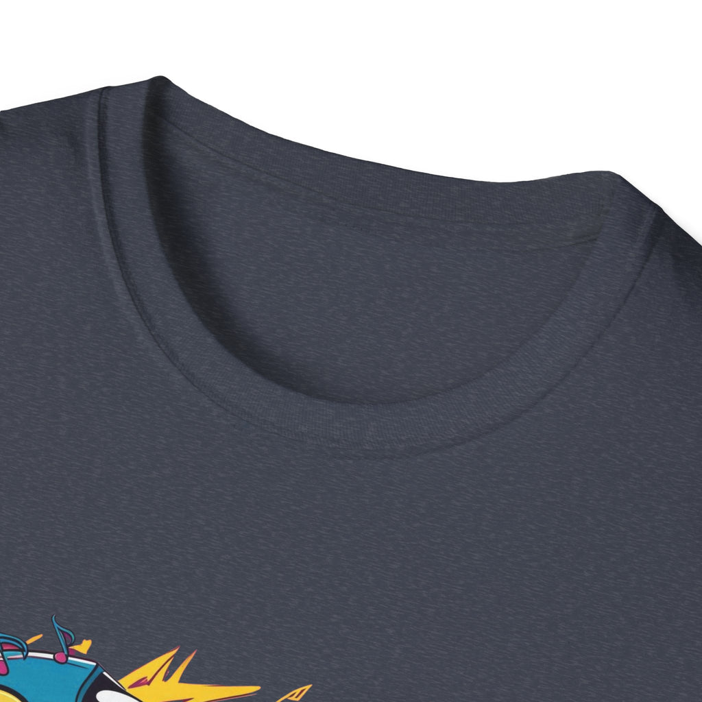 PolyJAMorous Jukebox Graphic T-Shirt, Unisex Softstyle Tee, Casual Wear