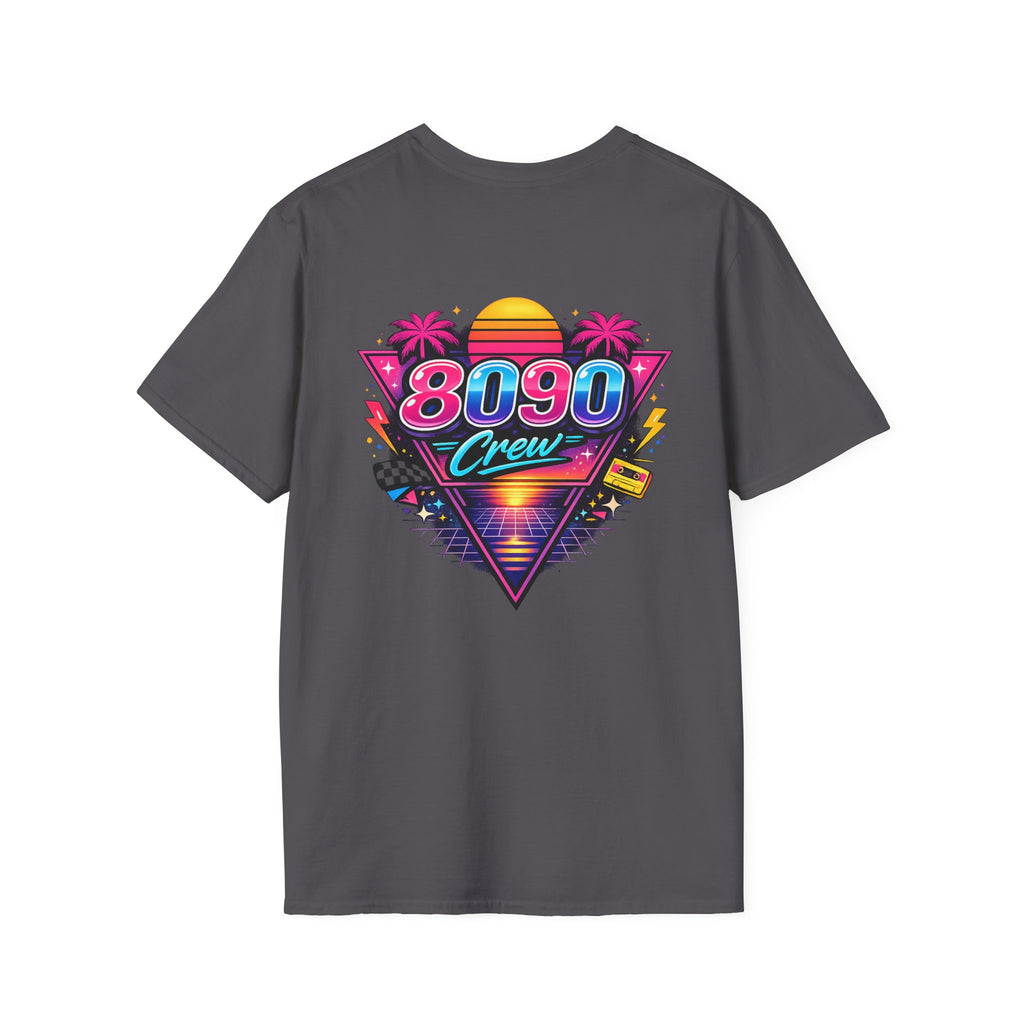 Lightswitch Lounge "8-0-9-0 Crew" T-Shirt — Kenzo Live DJ Stream Graphic Tee