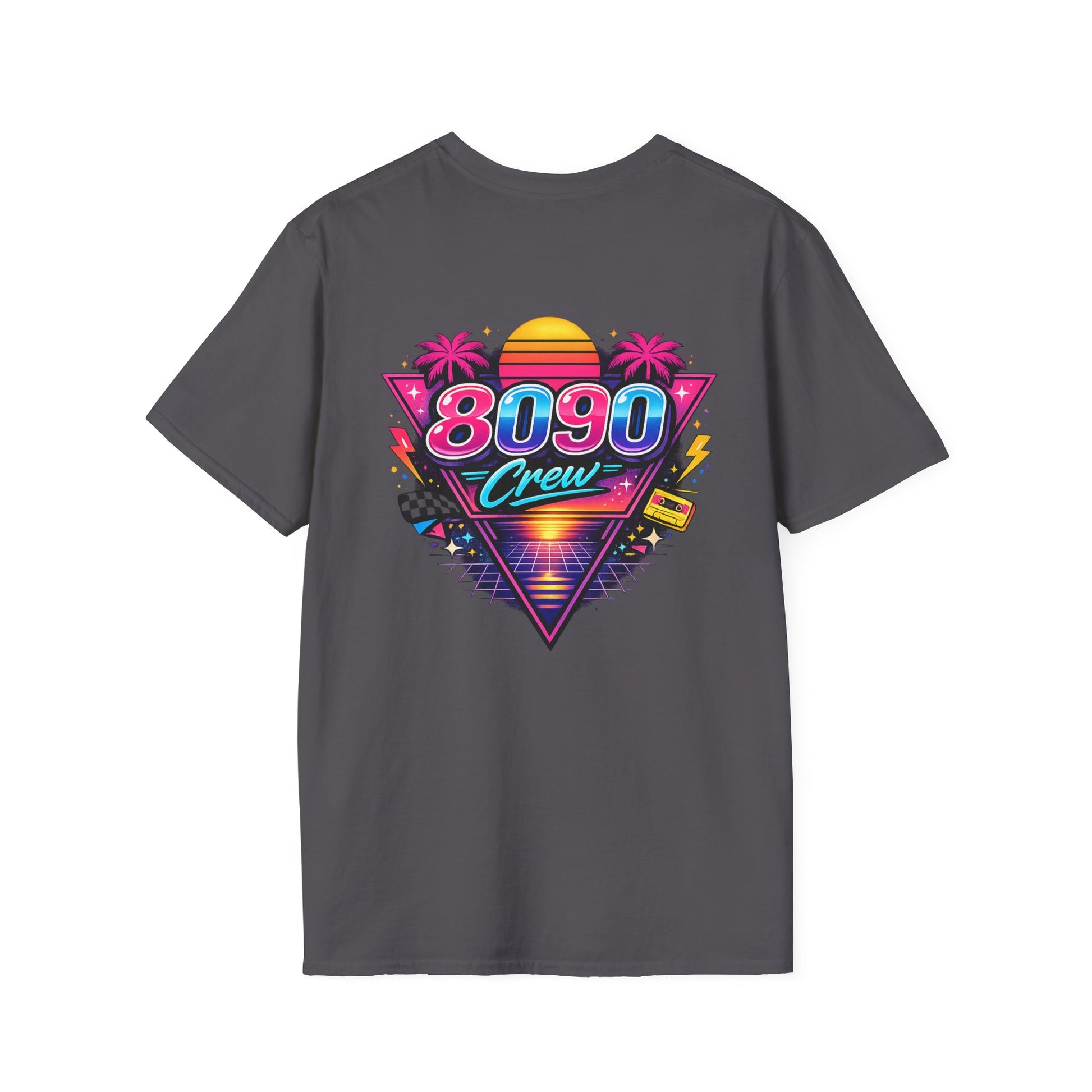 Lightswitch Lounge "8-0-9-0 Crew" T-Shirt — Kenzo Live DJ Stream Graphic Tee