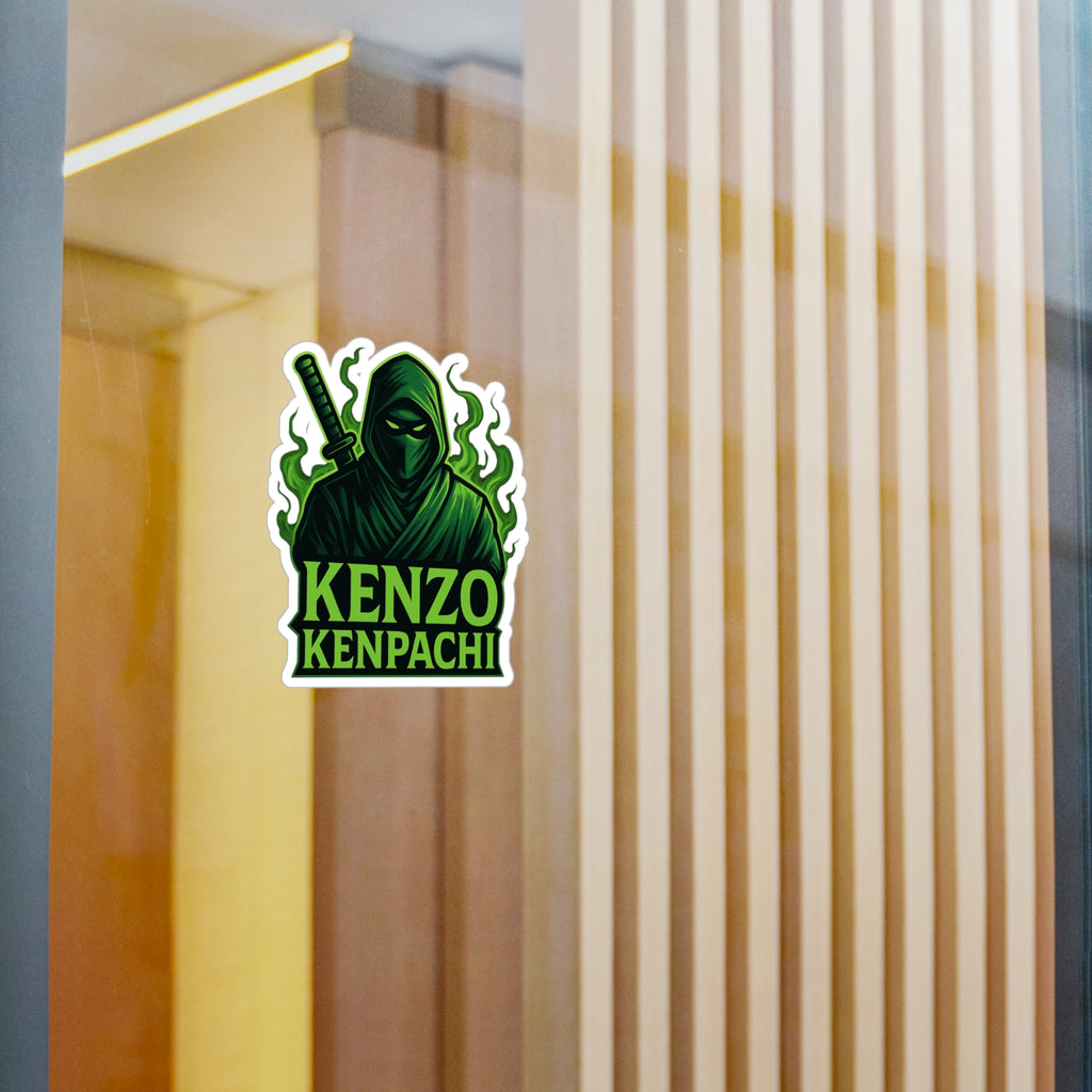 Kenzo Kenpachi Vinyl Decals | Anime Wall Art, Stickers for Fans, Home Decor, Laptop Decoration, Gift Ideas