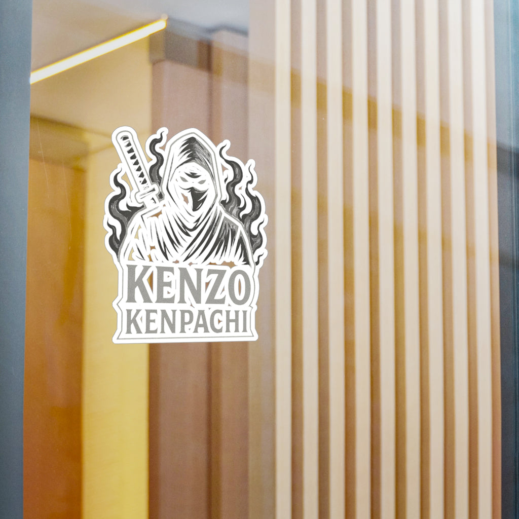 Kenzo Kenpachi Vinyl Decals | Anime Wall Art, Stickers for Fans, Home Decor, Laptop Decoration, Gift Ideas
