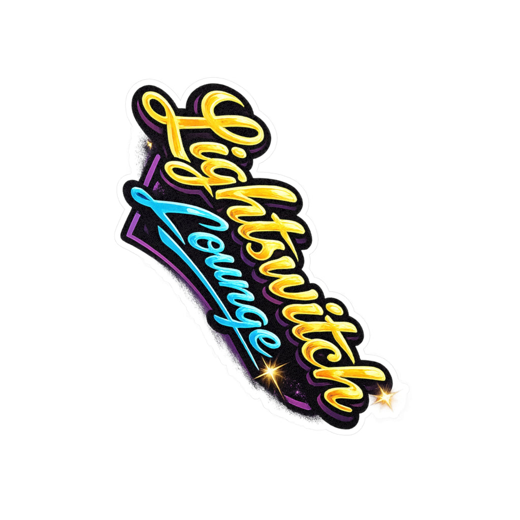Lightswitch Lounge DJ Stream Sticker — Kenzo Live Kiss-Cut Vinyl Decal