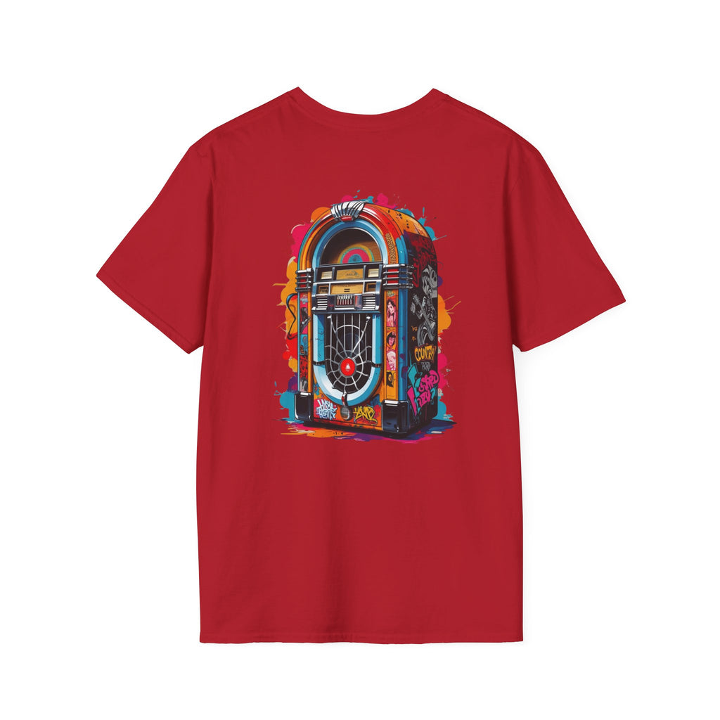 PolyJAMorous Jukebox Graphic T-Shirt, Unisex Softstyle Tee, Casual Wear