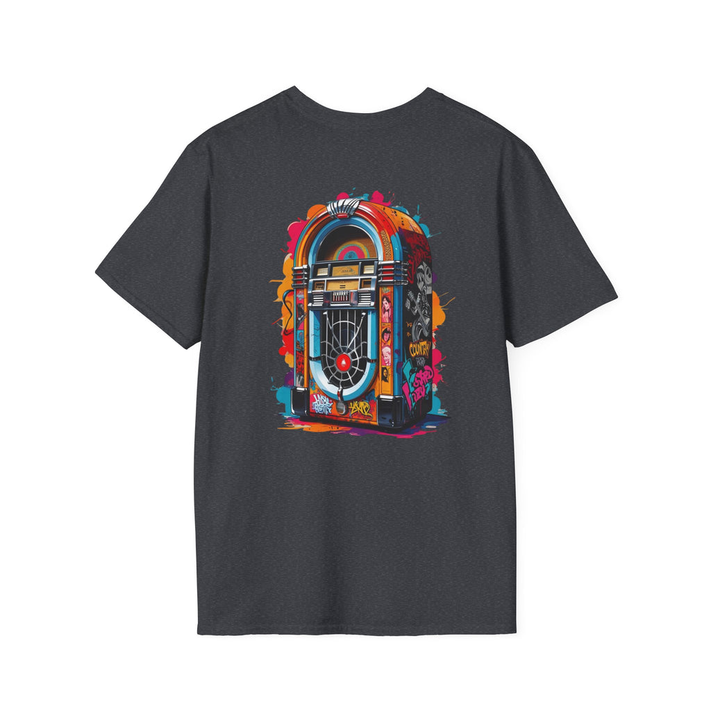 PolyJAMorous Jukebox Graphic T-Shirt, Unisex Softstyle Tee, Casual Wear