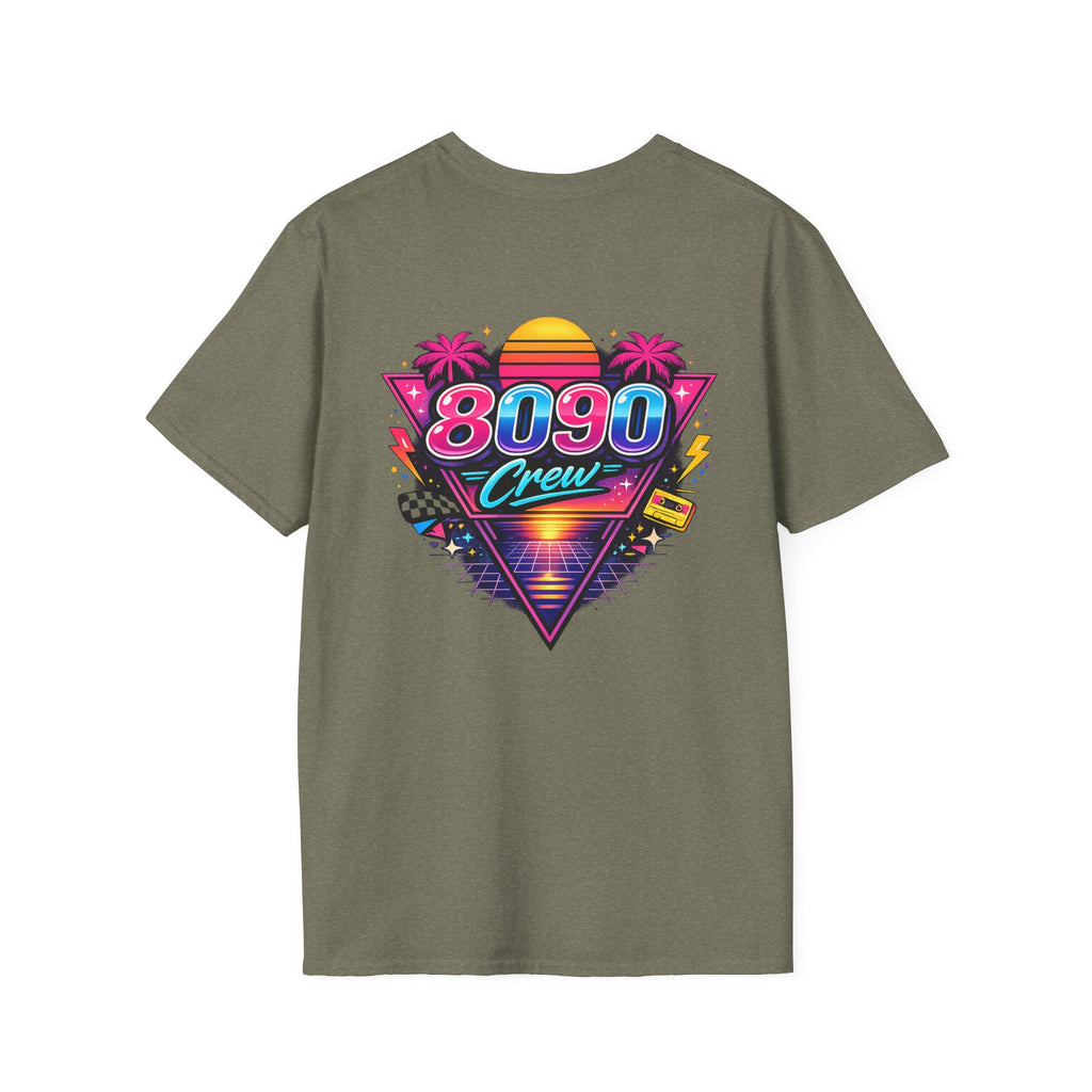 Lightswitch Lounge "8-0-9-0 Crew" T-Shirt — Kenzo Live DJ Stream Graphic Tee