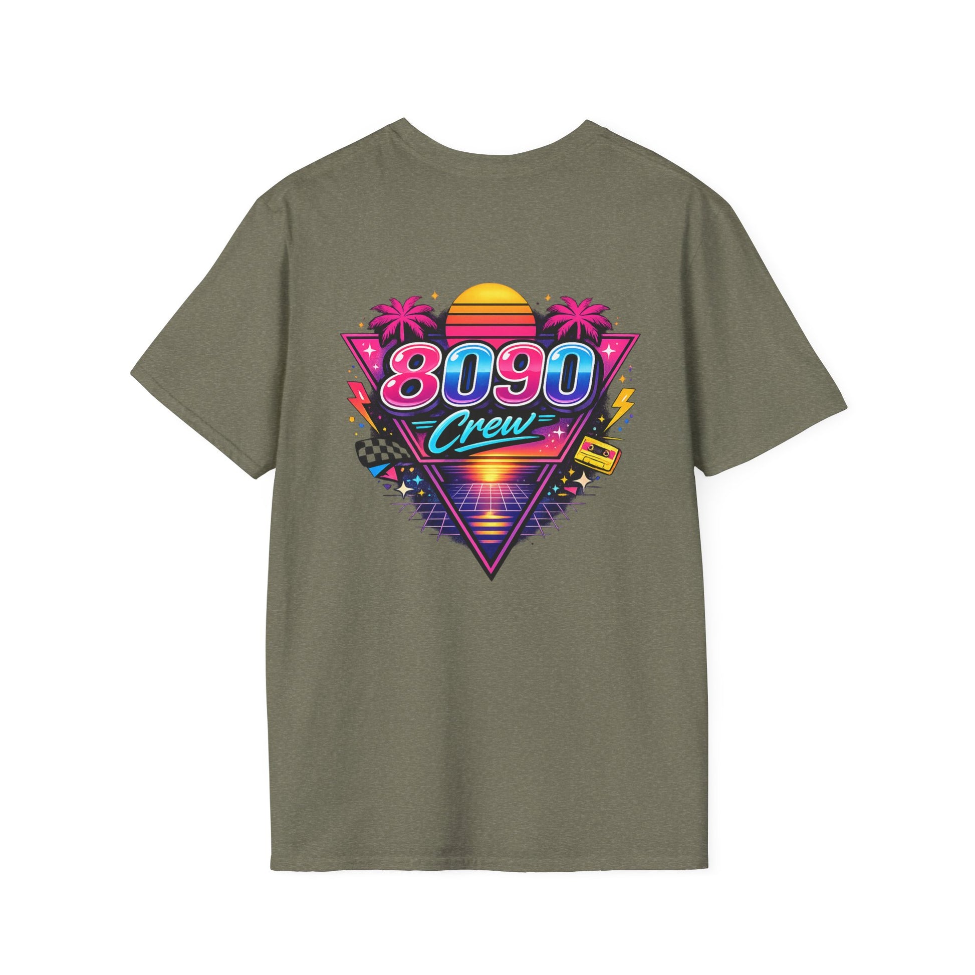 Lightswitch Lounge "8-0-9-0 Crew" T-Shirt — Kenzo Live DJ Stream Graphic Tee