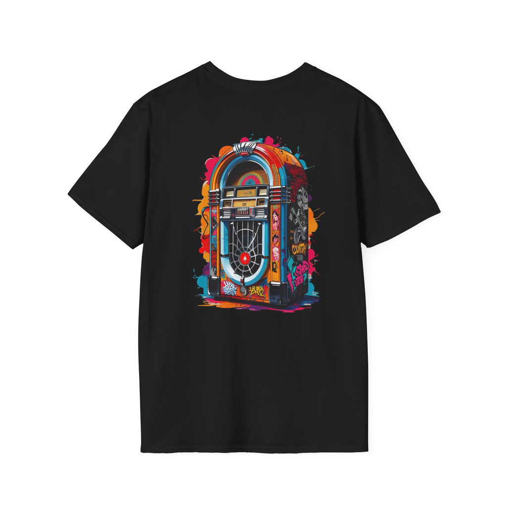 PolyJAMorous Jukebox Graphic T-Shirt, Unisex Softstyle Tee, Casual Wear