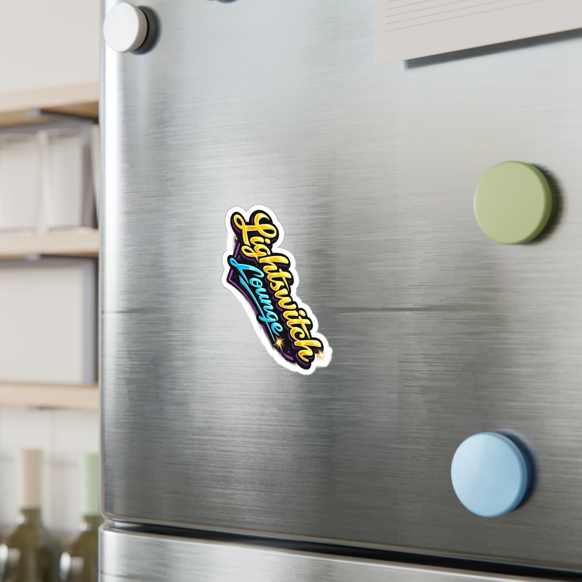Lightswitch Lounge DJ Stream Sticker — Kenzo Live Kiss-Cut Vinyl Decal