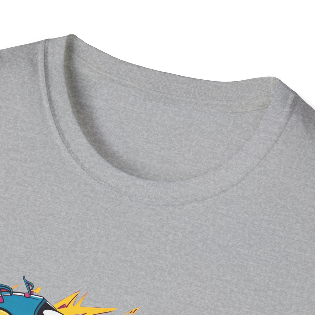 PolyJAMorous Jukebox Graphic T-Shirt, Unisex Softstyle Tee, Casual Wear