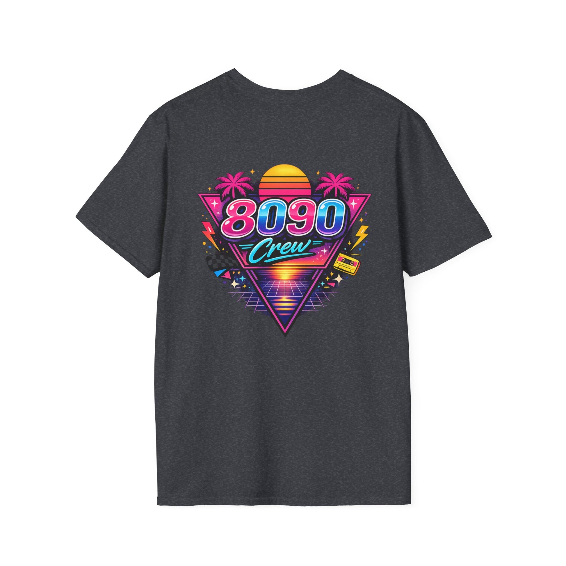 Lightswitch Lounge "8-0-9-0 Crew" T-Shirt — Kenzo Live DJ Stream Graphic Tee