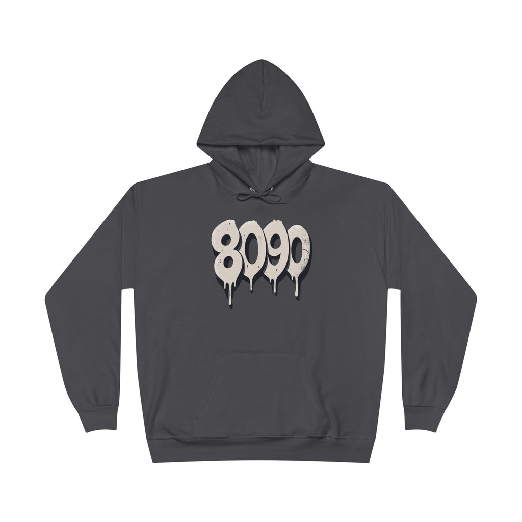 8-0-9-0 Crew Basic Hoodie | Unique Graphic Pullover Sweatshirt for Music Lovers