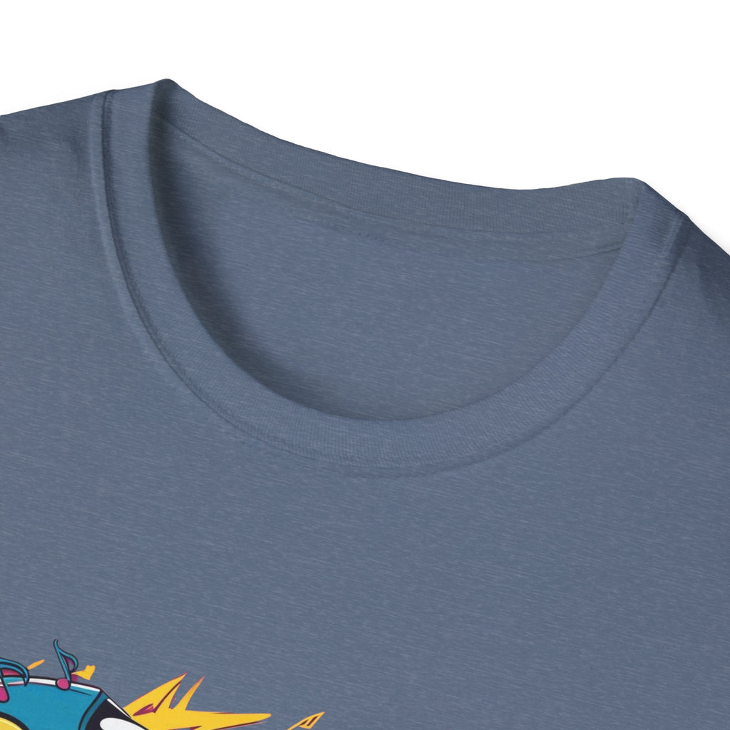 PolyJAMorous Jukebox Graphic T-Shirt, Unisex Softstyle Tee, Casual Wear