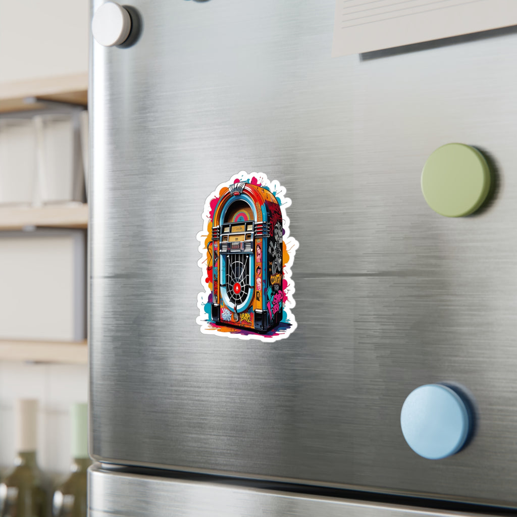 Jukebox Vinyl Decals | Anime Wall Art, Stickers for Fans, Home Decor, Laptop Decoration, Gift Ideas