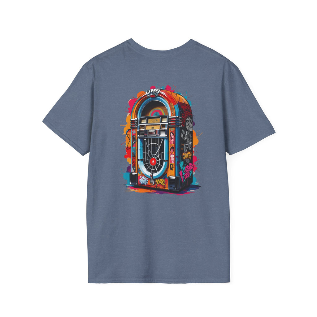 PolyJAMorous Jukebox Graphic T-Shirt, Unisex Softstyle Tee, Casual Wear