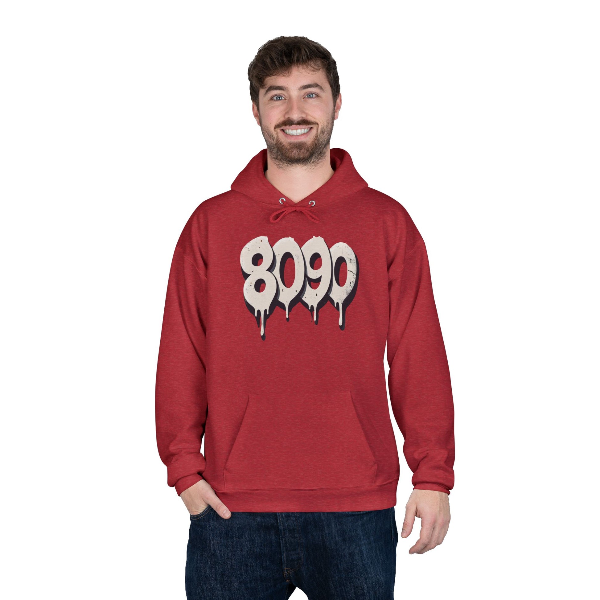 8-0-9-0 Crew Basic Hoodie | Unique Graphic Pullover Sweatshirt for Music Lovers