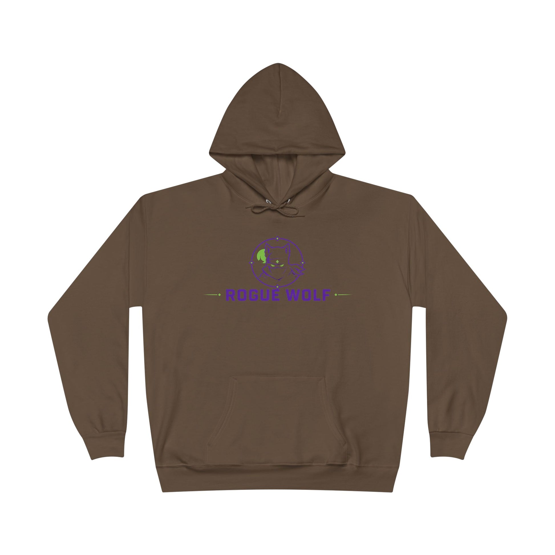 Rogue Wolf 'Lightswitch Lounge' Graphic Hoodie — Retro Neon B-Side Pullover