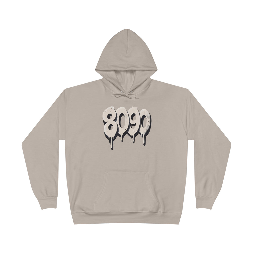 8-0-9-0 Crew Basic Hoodie | Unique Graphic Pullover Sweatshirt for Music Lovers