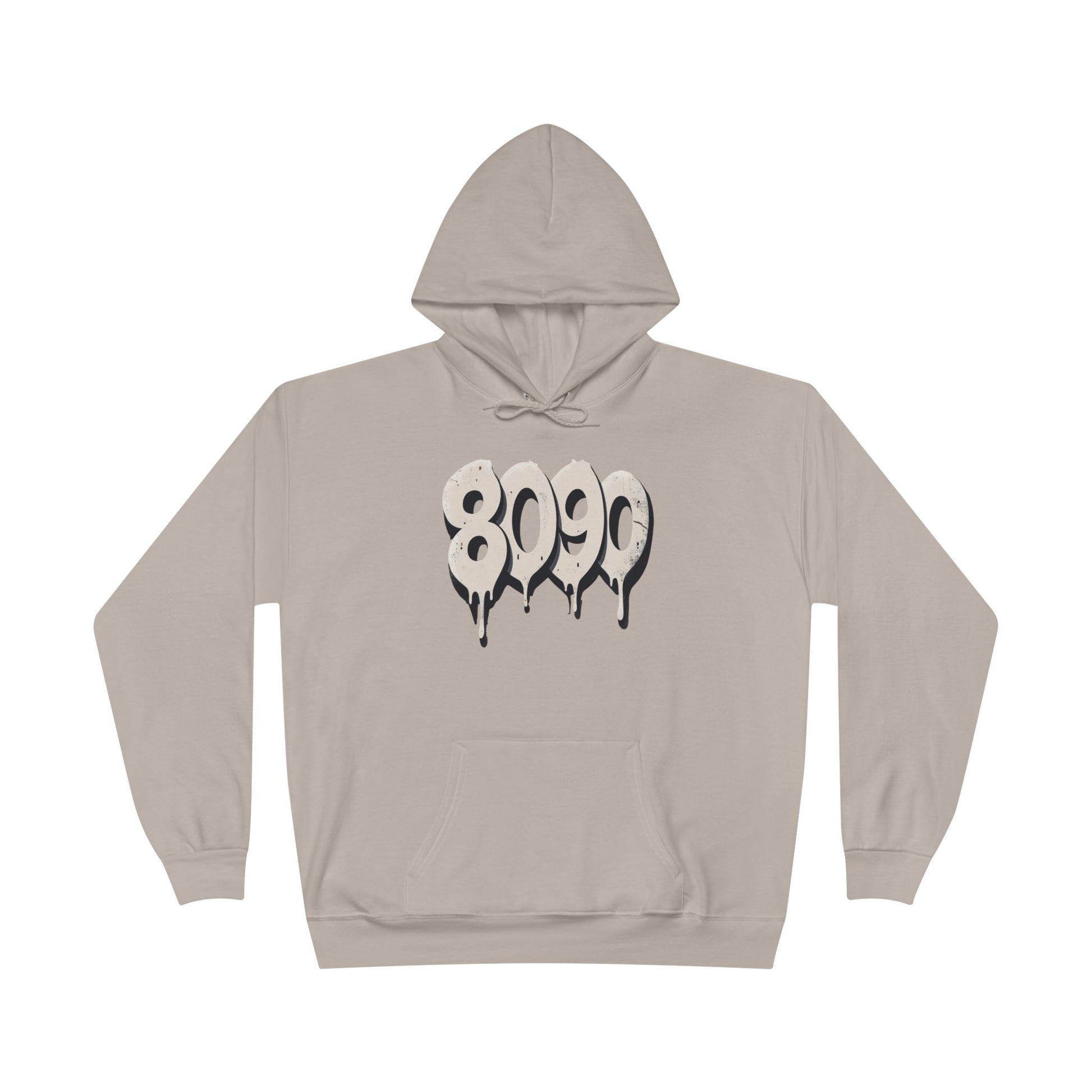 8-0-9-0 Crew Basic Hoodie | Unique Graphic Pullover Sweatshirt for Music Lovers