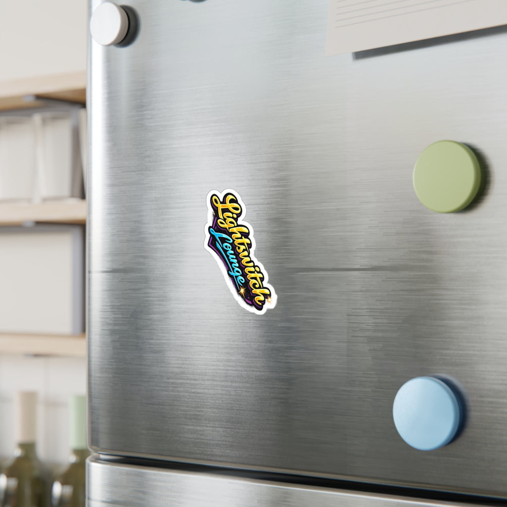 Lightswitch Lounge DJ Stream Sticker — Kenzo Live Kiss-Cut Vinyl Decal