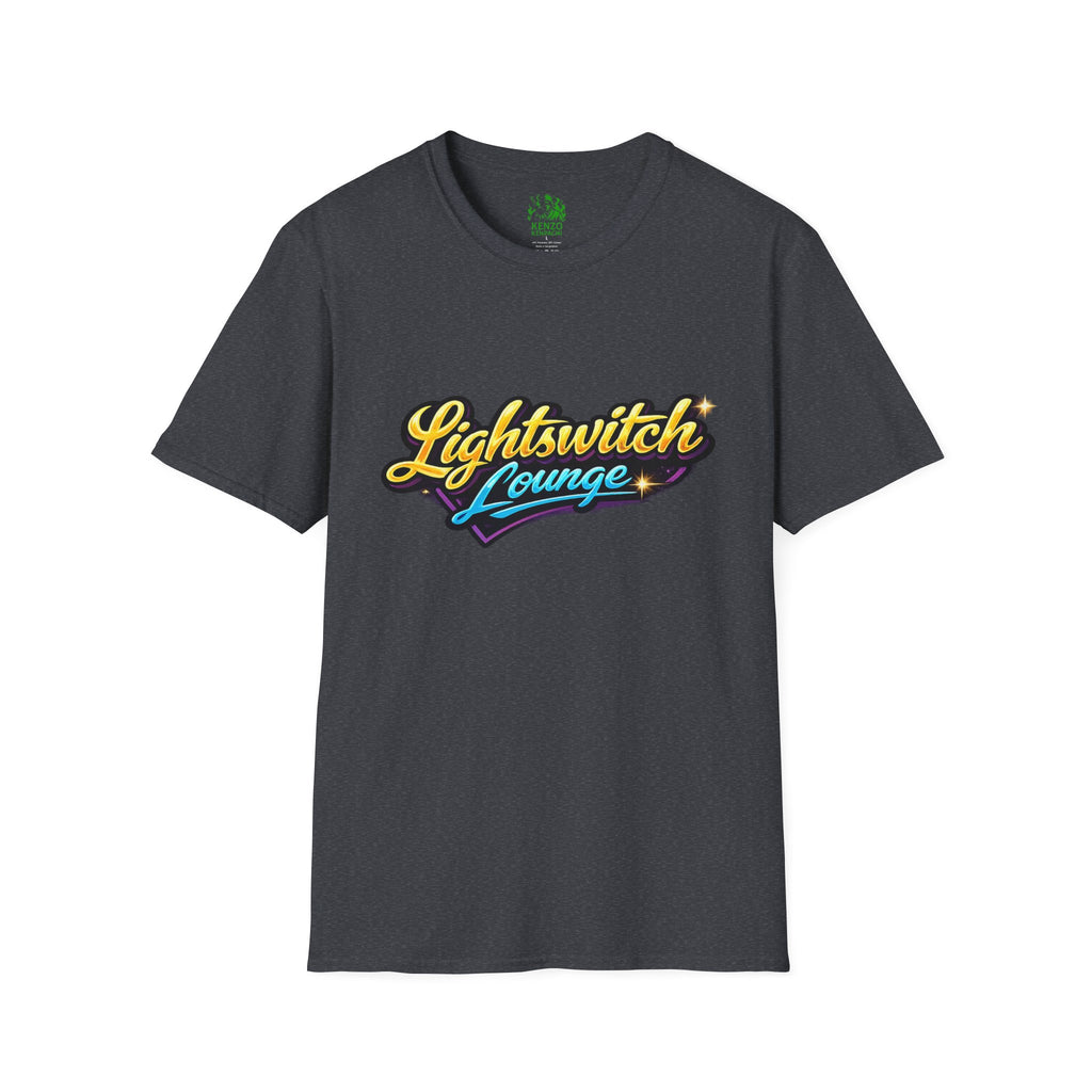 Lightswitch Lounge "8-0-9-0 Crew" T-Shirt — Kenzo Live DJ Stream Graphic Tee