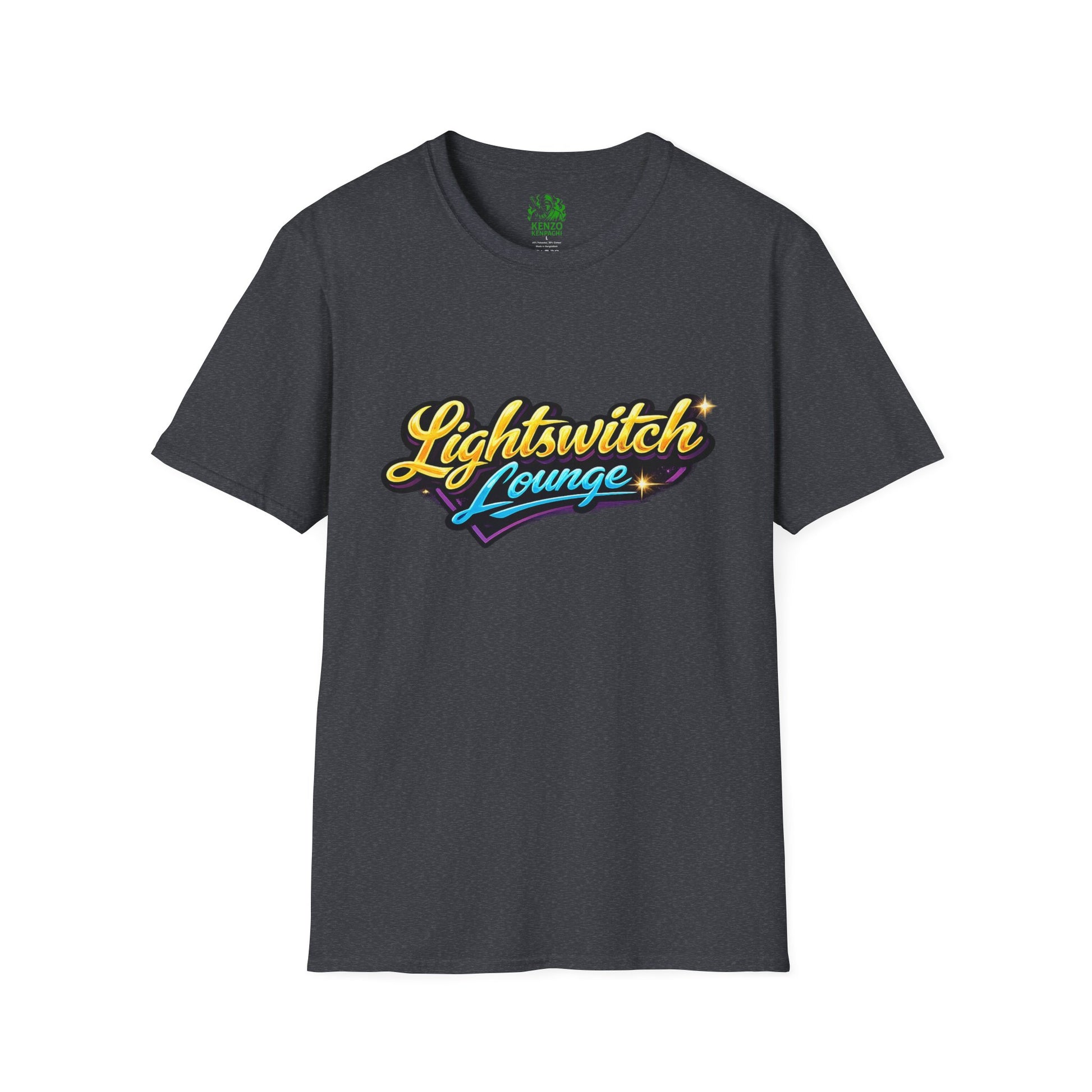 Lightswitch Lounge "8-0-9-0 Crew" T-Shirt — Kenzo Live DJ Stream Graphic Tee