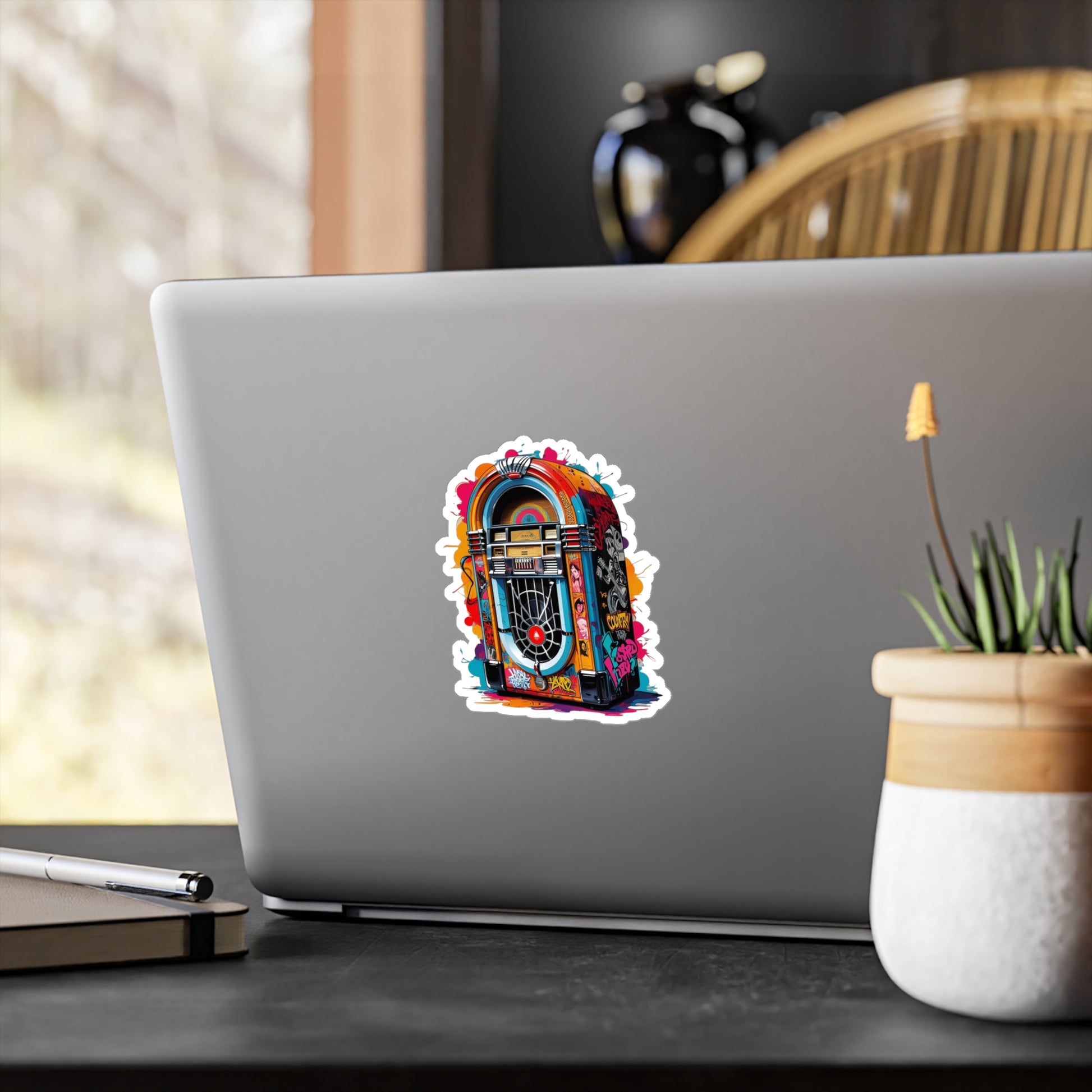 Jukebox Vinyl Decals | Anime Wall Art, Stickers for Fans, Home Decor, Laptop Decoration, Gift Ideas