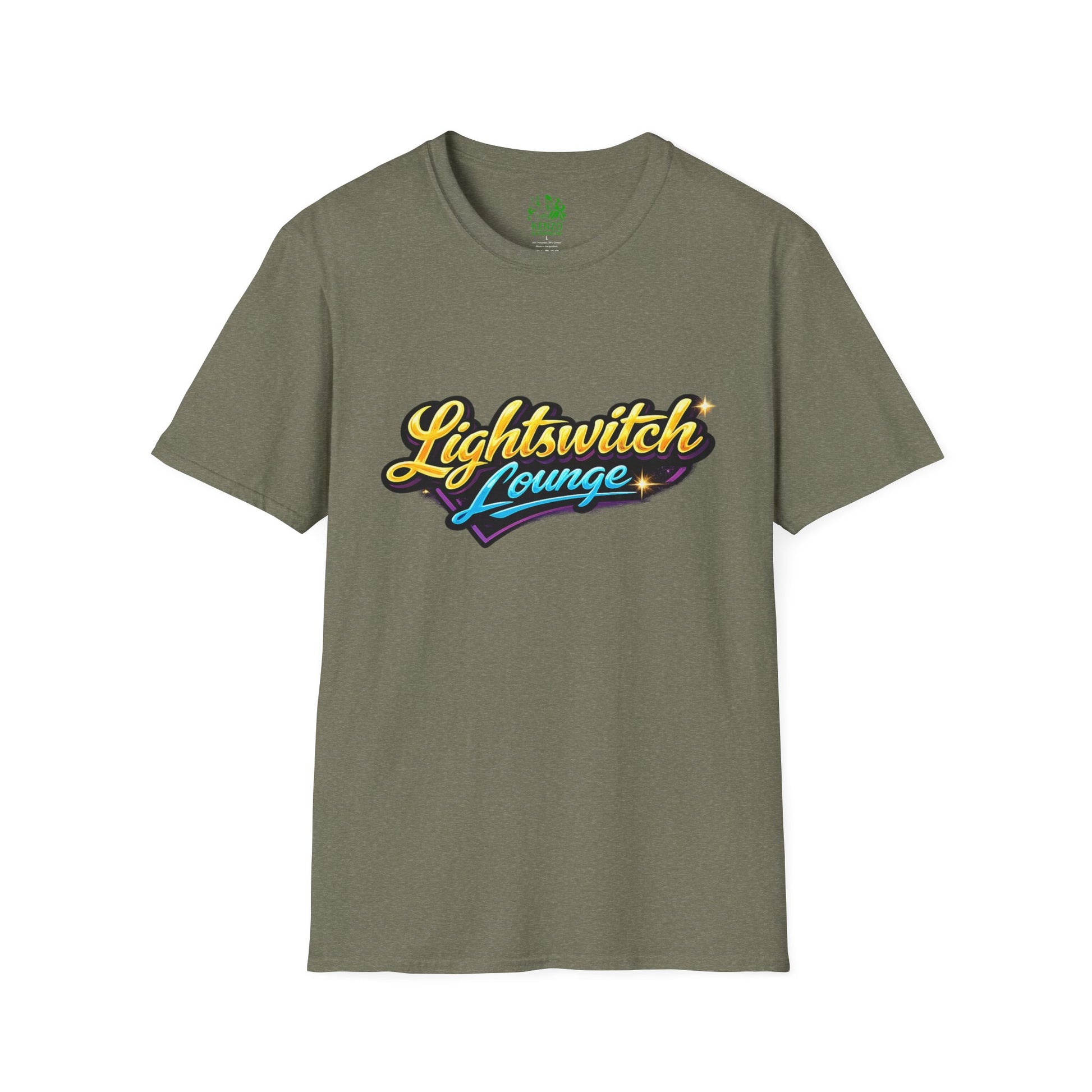 Lightswitch Lounge "8-0-9-0 Crew" T-Shirt — Kenzo Live DJ Stream Graphic Tee