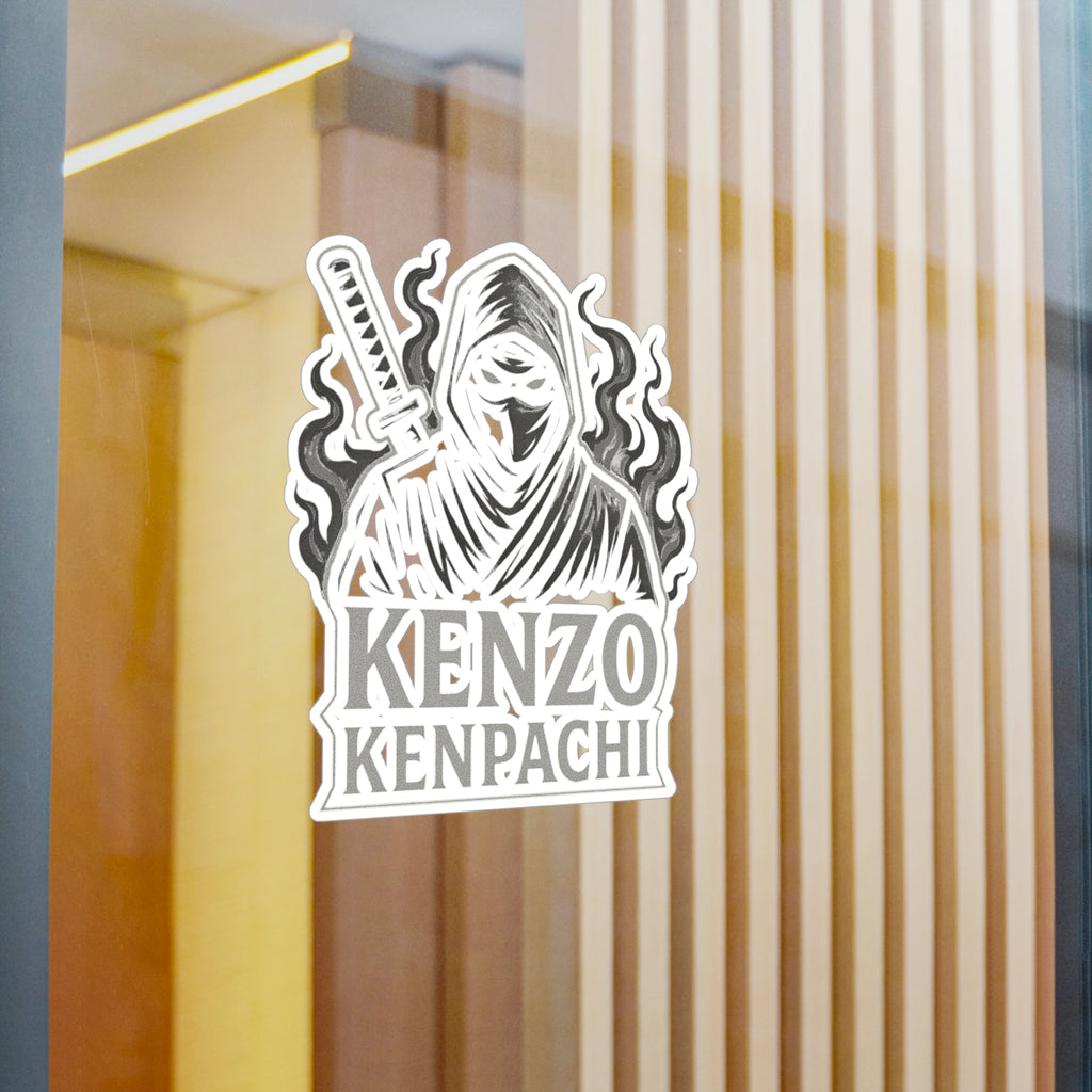 Kenzo Kenpachi Vinyl Decals | Anime Wall Art, Stickers for Fans, Home Decor, Laptop Decoration, Gift Ideas