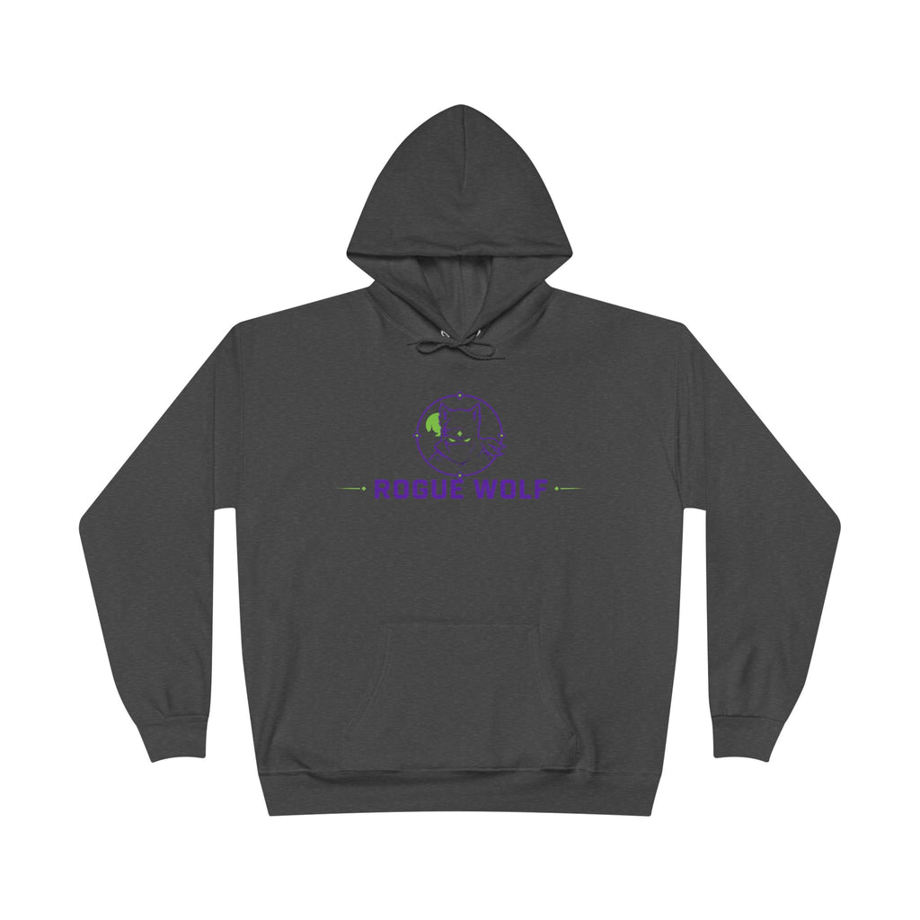 Rogue Wolf 'Lightswitch Lounge' Graphic Hoodie — Retro Neon B-Side Pullover Style 2