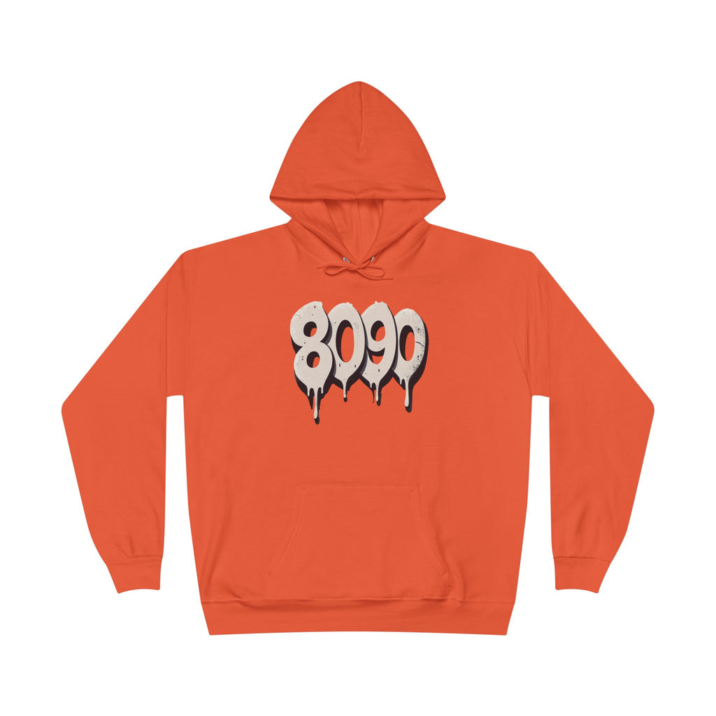 8-0-9-0 Crew Basic Hoodie | Unique Graphic Pullover Sweatshirt for Music Lovers