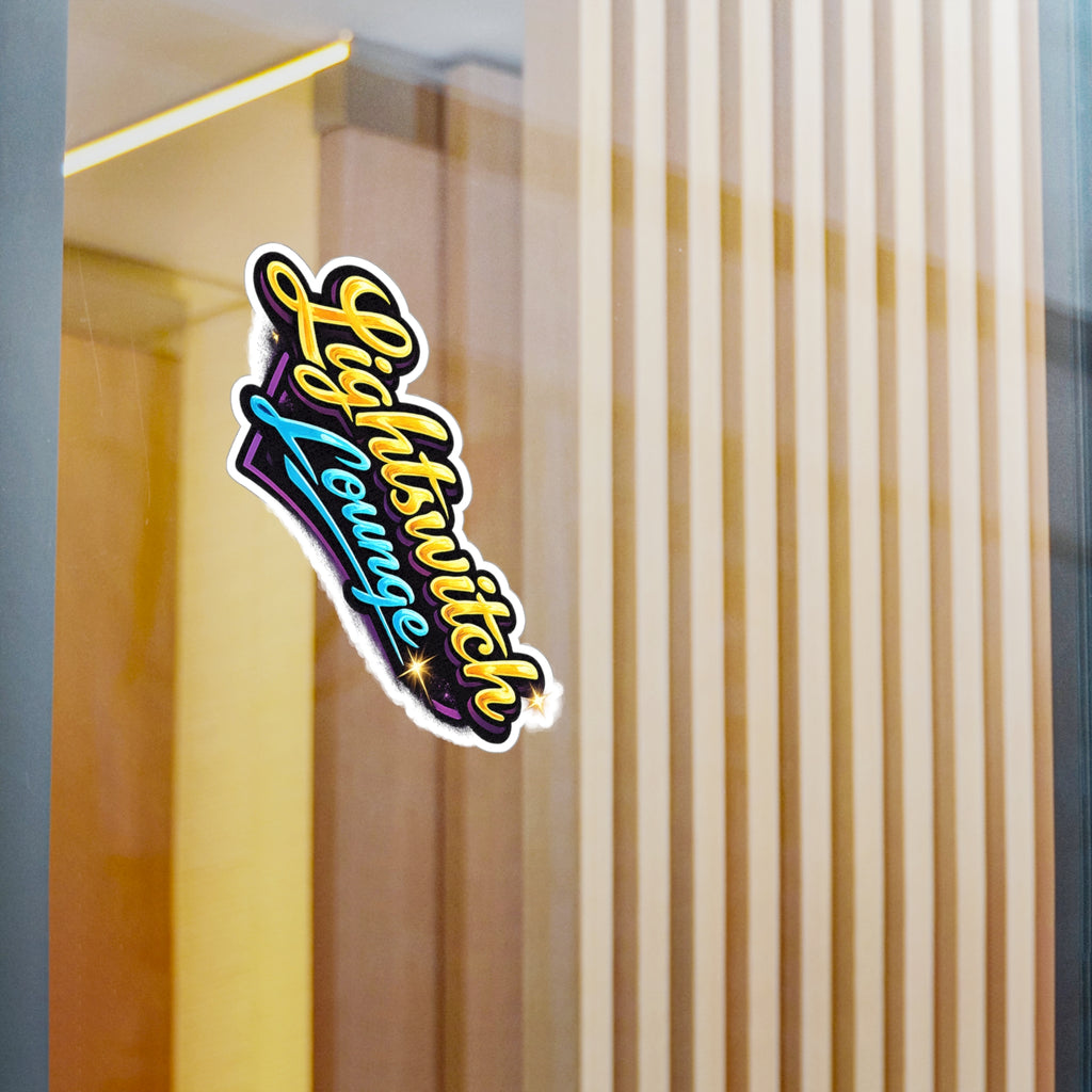 Lightswitch Lounge DJ Stream Sticker — Kenzo Live Kiss-Cut Vinyl Decal