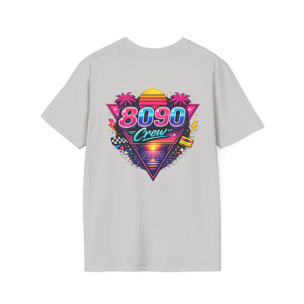 Lightswitch Lounge "8-0-9-0 Crew" T-Shirt — Kenzo Live DJ Stream Graphic Tee