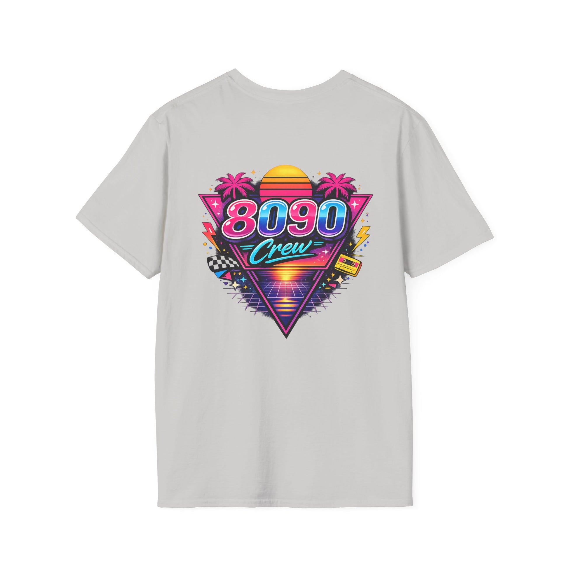 Lightswitch Lounge "8-0-9-0 Crew" T-Shirt — Kenzo Live DJ Stream Graphic Tee