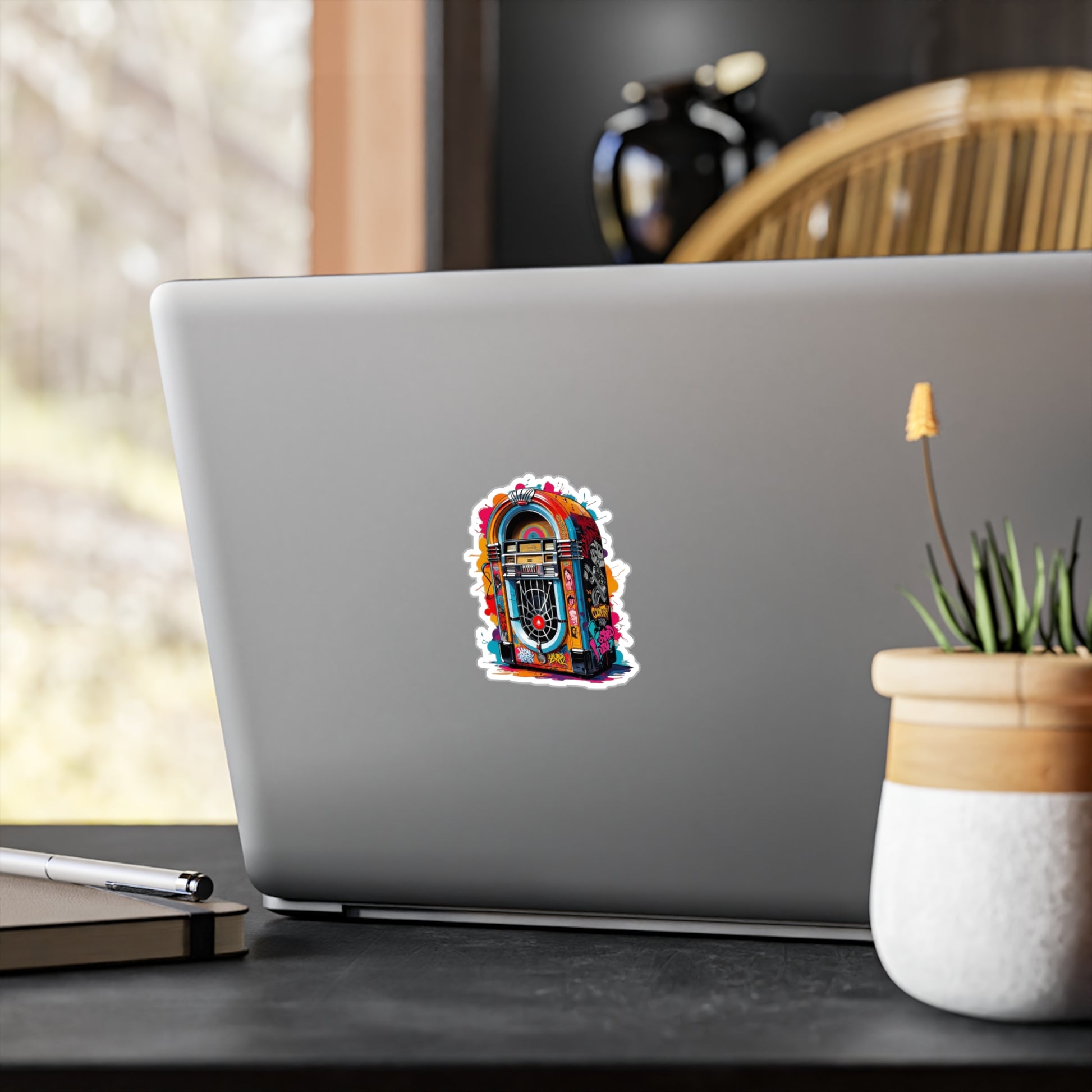 Jukebox Vinyl Decals | Anime Wall Art, Stickers for Fans, Home Decor, Laptop Decoration, Gift Ideas