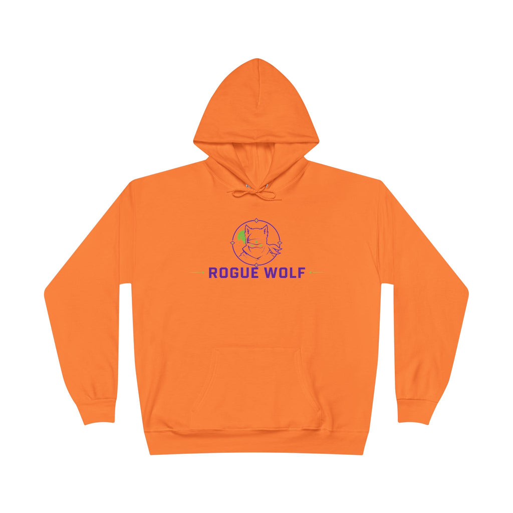 Rogue Wolf 'Lightswitch Lounge' Graphic Hoodie — Retro Neon B-Side Pullover Style 2