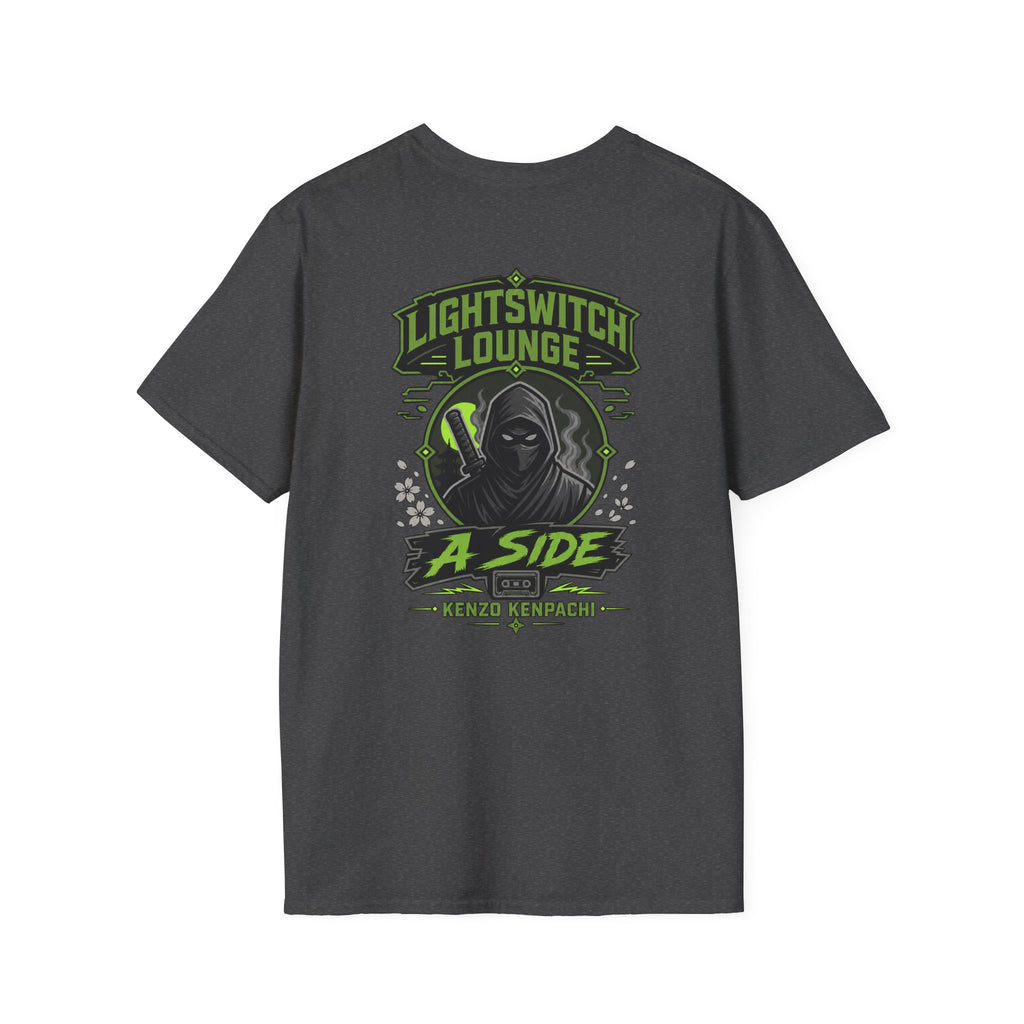 Lightswitch Lounge Kenzo A-Side Graphic T-Shirt, Unisex Softstyle Tee, Casual Wear