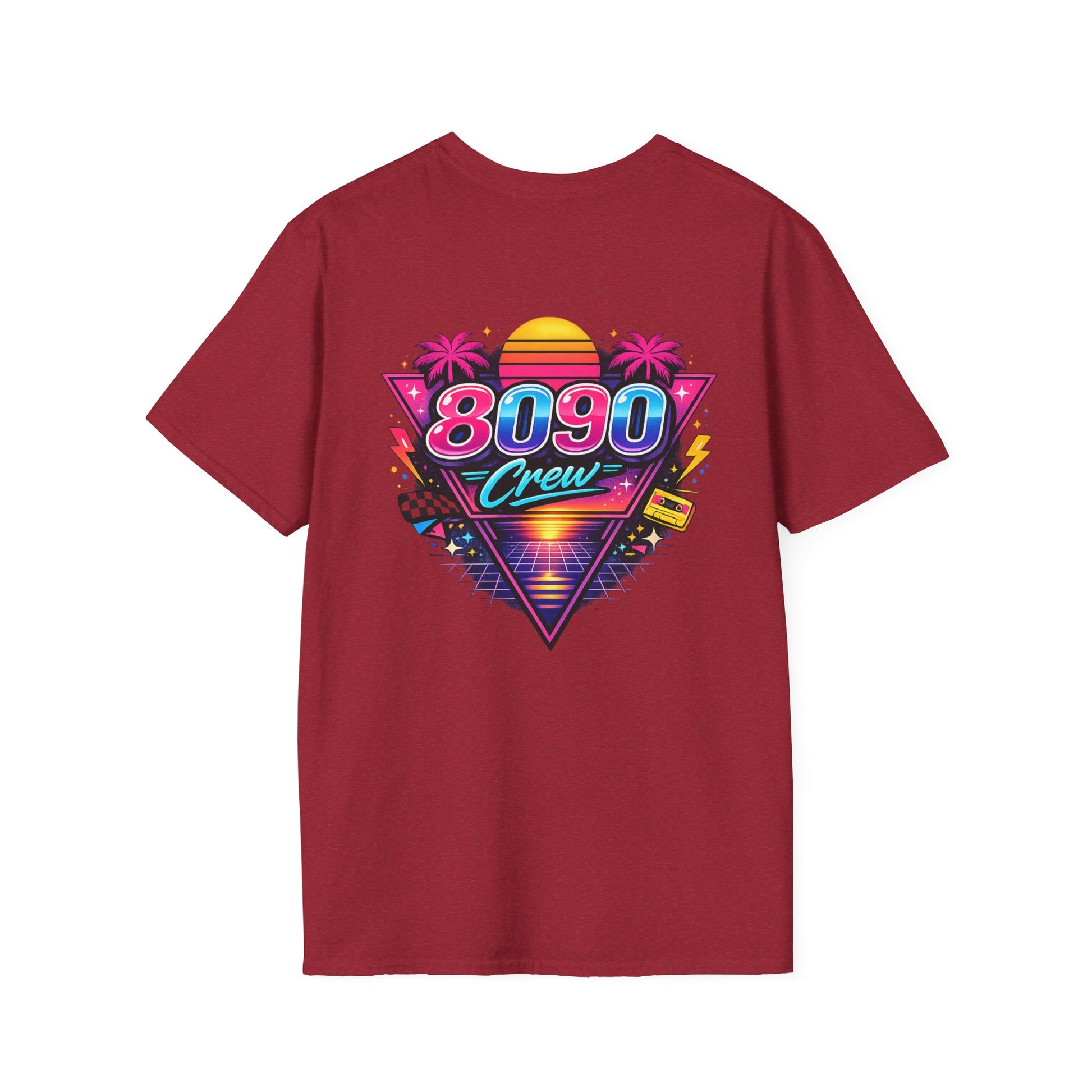 Lightswitch Lounge "8-0-9-0 Crew" T-Shirt — Kenzo Live DJ Stream Graphic Tee