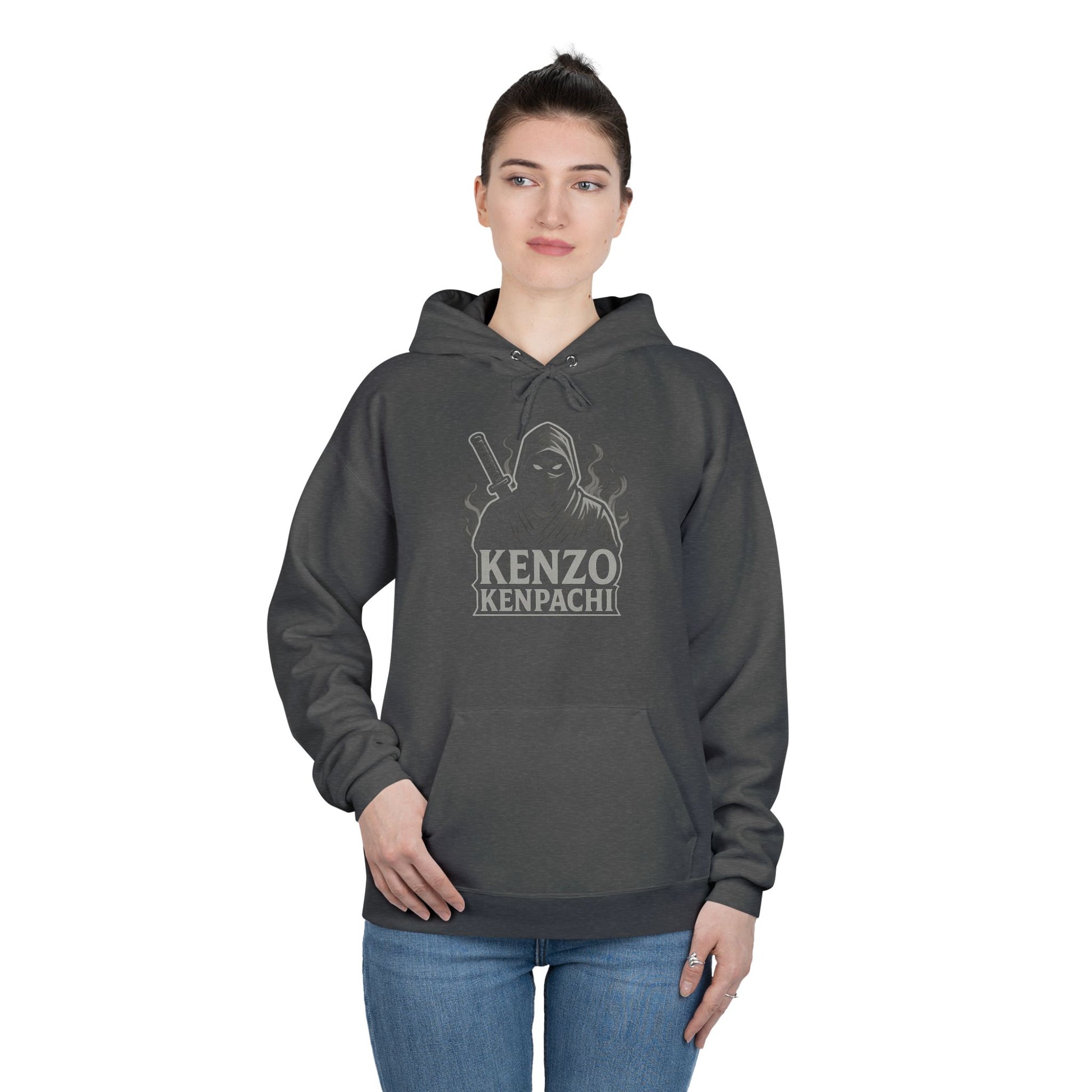 Kenzo Kenpachi Hoodie | Unique Graphic Pullover Sweatshirt for Gamers
