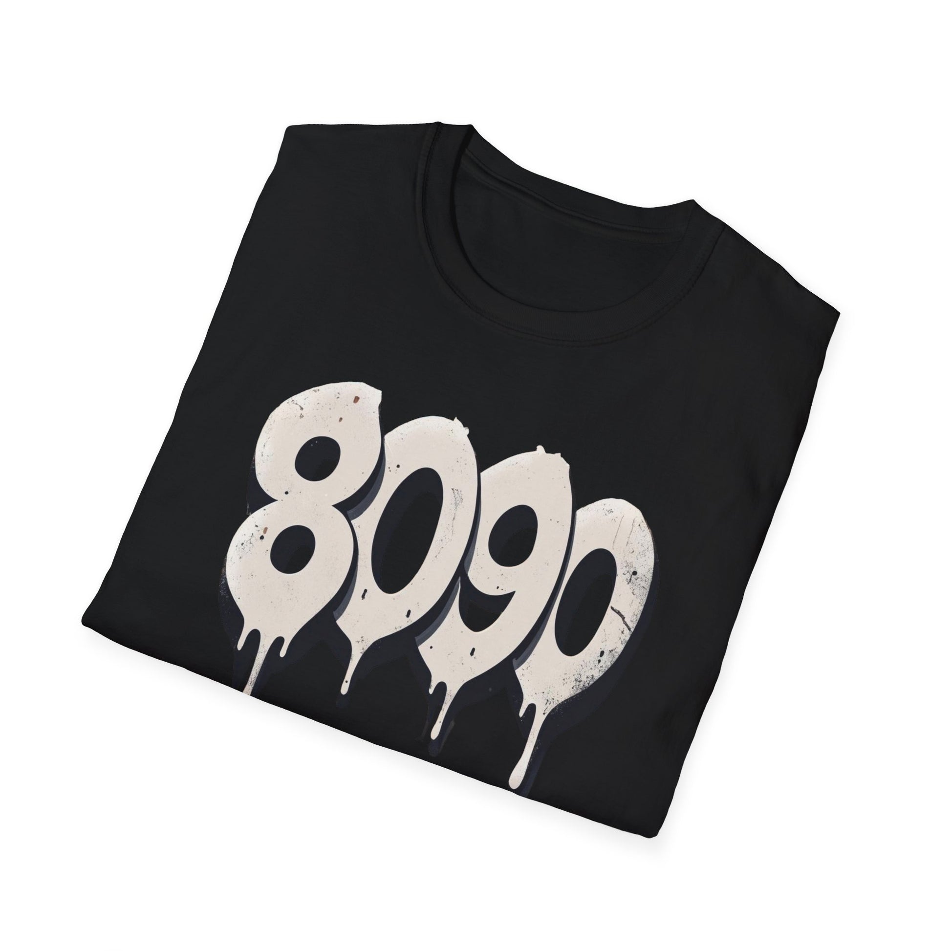 8-0-9-0 Crew Basic Graphic T-Shirt, Unisex Softstyle Tee, Casual Wear