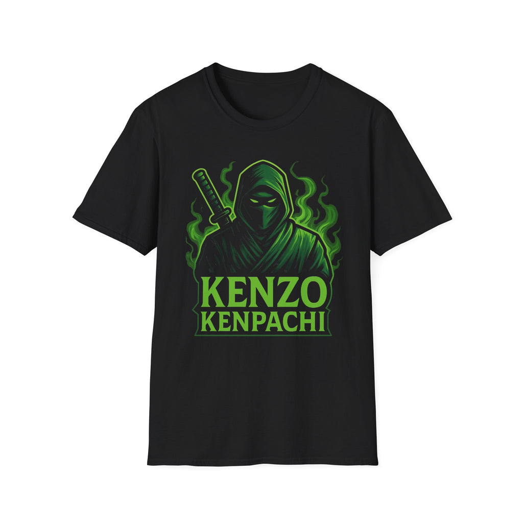 Kenzo Kenpachi Graphic T-Shirt, Unisex Softstyle Tee, Casual Wear