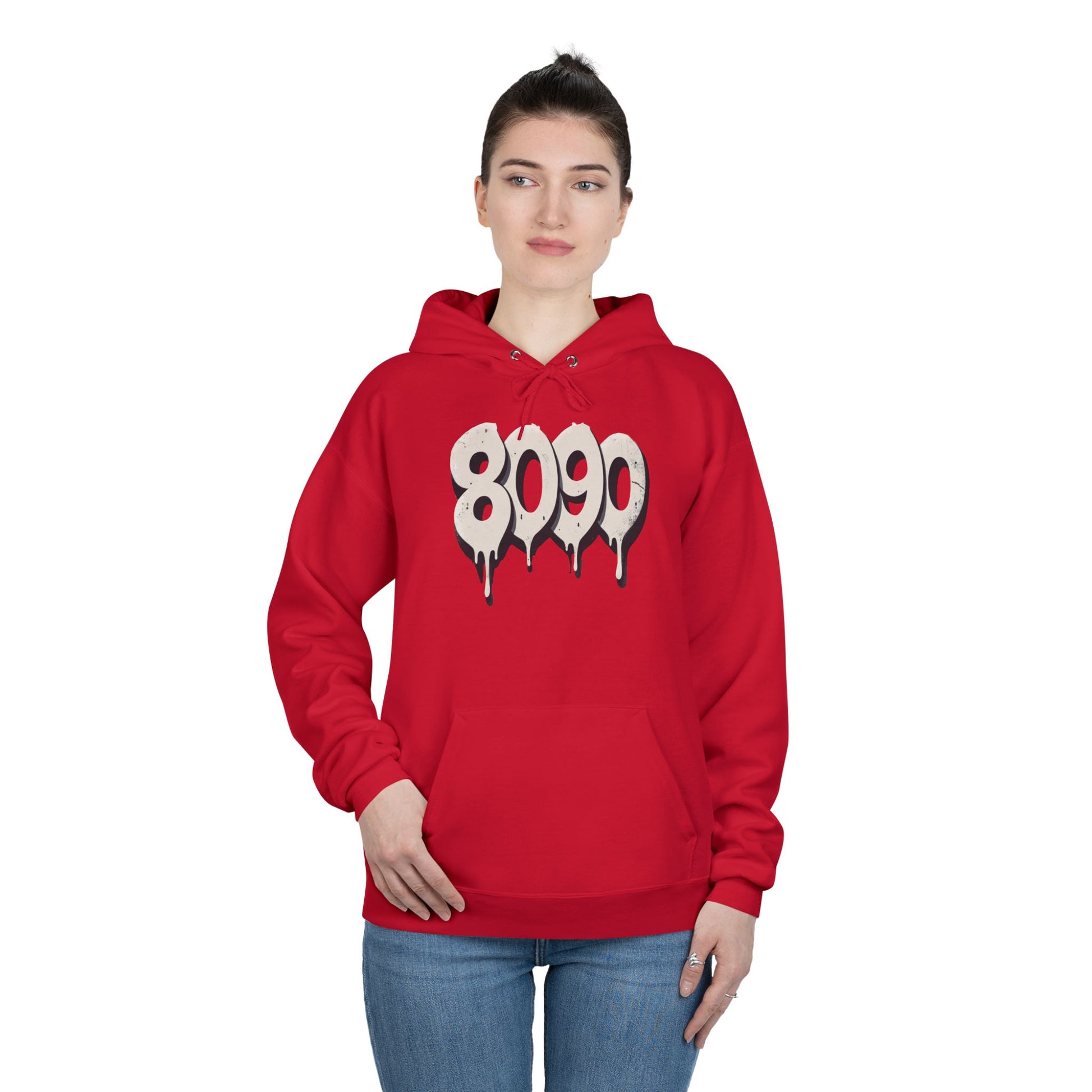 8-0-9-0 Crew Basic Hoodie | Unique Graphic Pullover Sweatshirt for Music Lovers