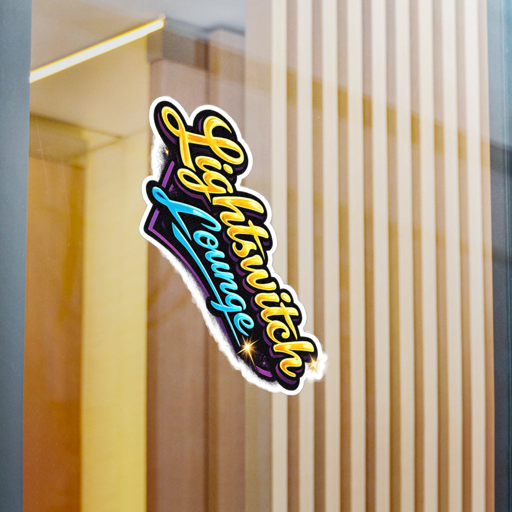 Lightswitch Lounge DJ Stream Sticker — Kenzo Live Kiss-Cut Vinyl Decal